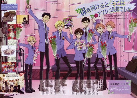 Ouran happens to be one of the very few bishie anime I've watched and enjoy.